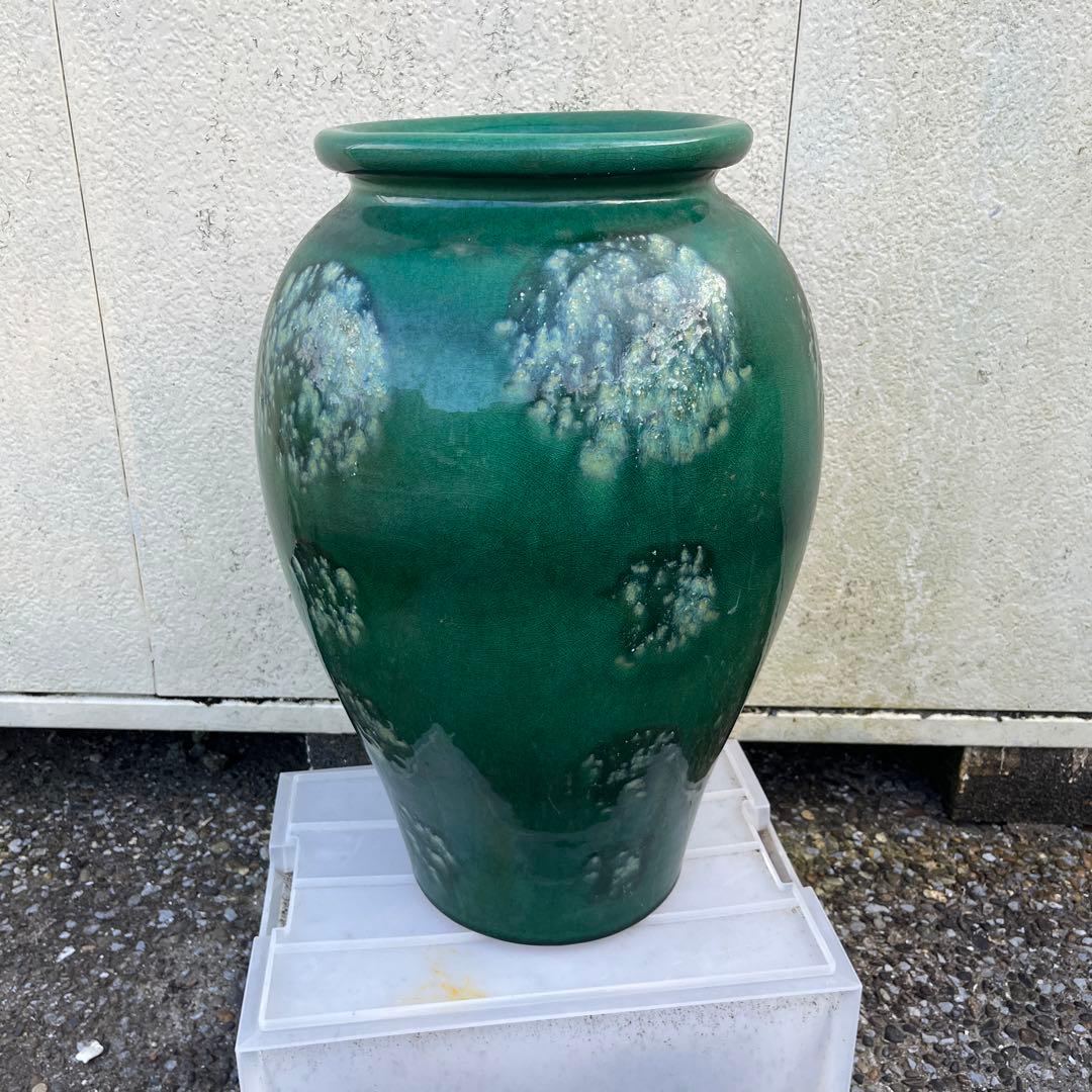 レトロ　大型フラワーベース 花瓶 23cm フラワーベース 花器 雑貨 レトロ 山本寛斎 kansai fine