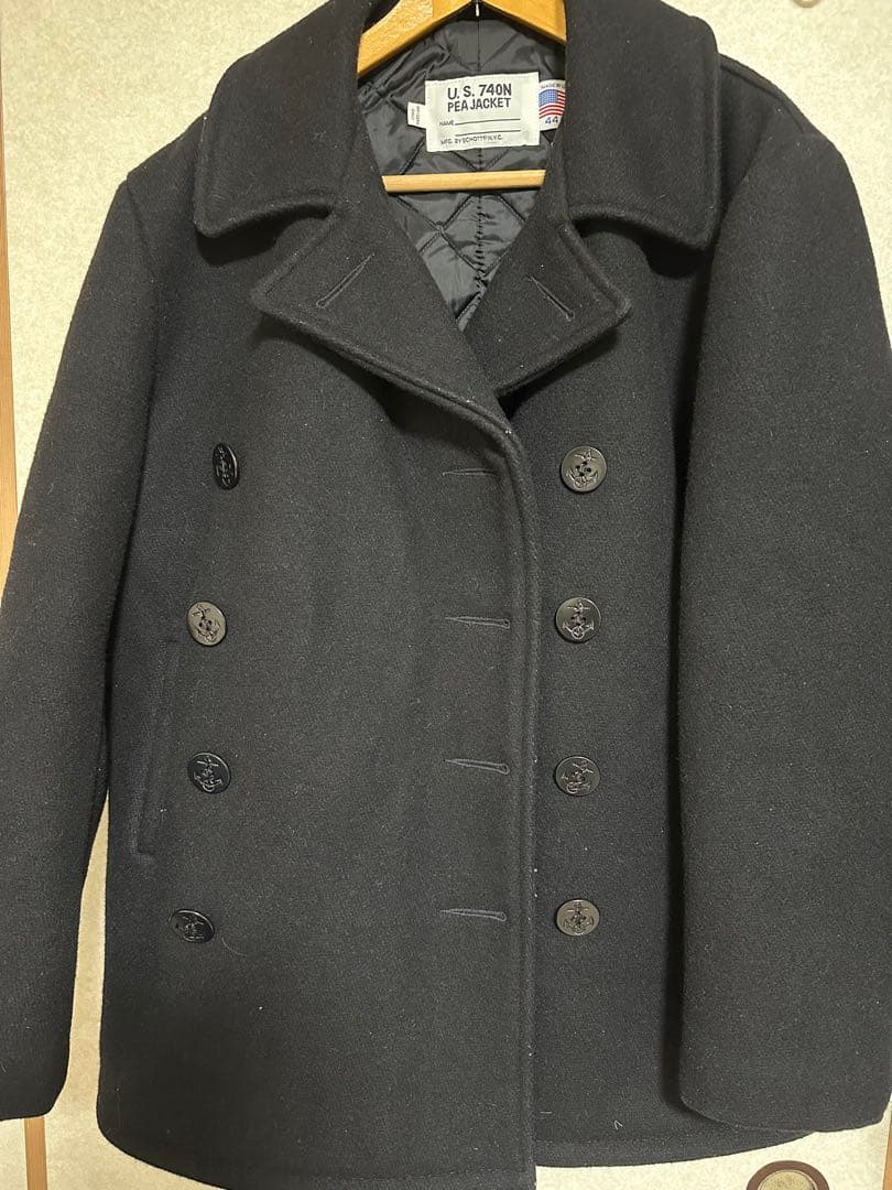 SCHOTT U.S. 740N PEAJACKET サイズ44 s-l400.jpg