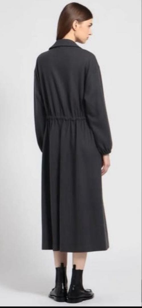 セオリーリュクス ウォッシャブル ロングワンピース スキッパー 38