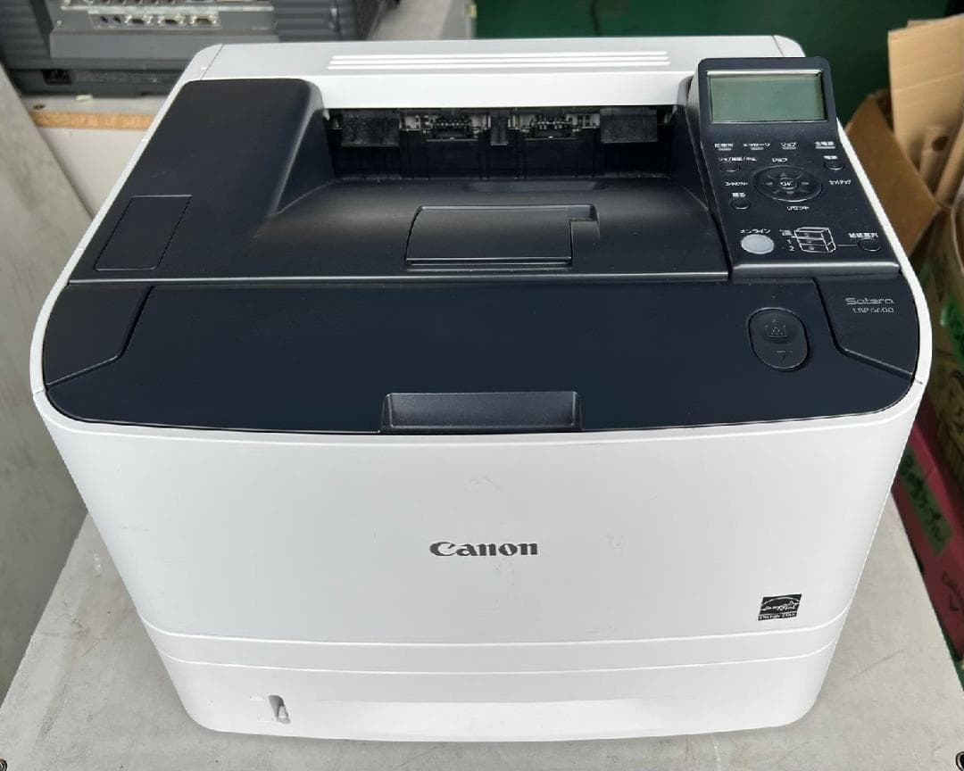 CANON LBP6600　A4レーザープリンタ　2642枚　純正トナー付属 Amazon.co.jp: 旧モデル Canon レーザープリンタ Satera LBP6600 A4