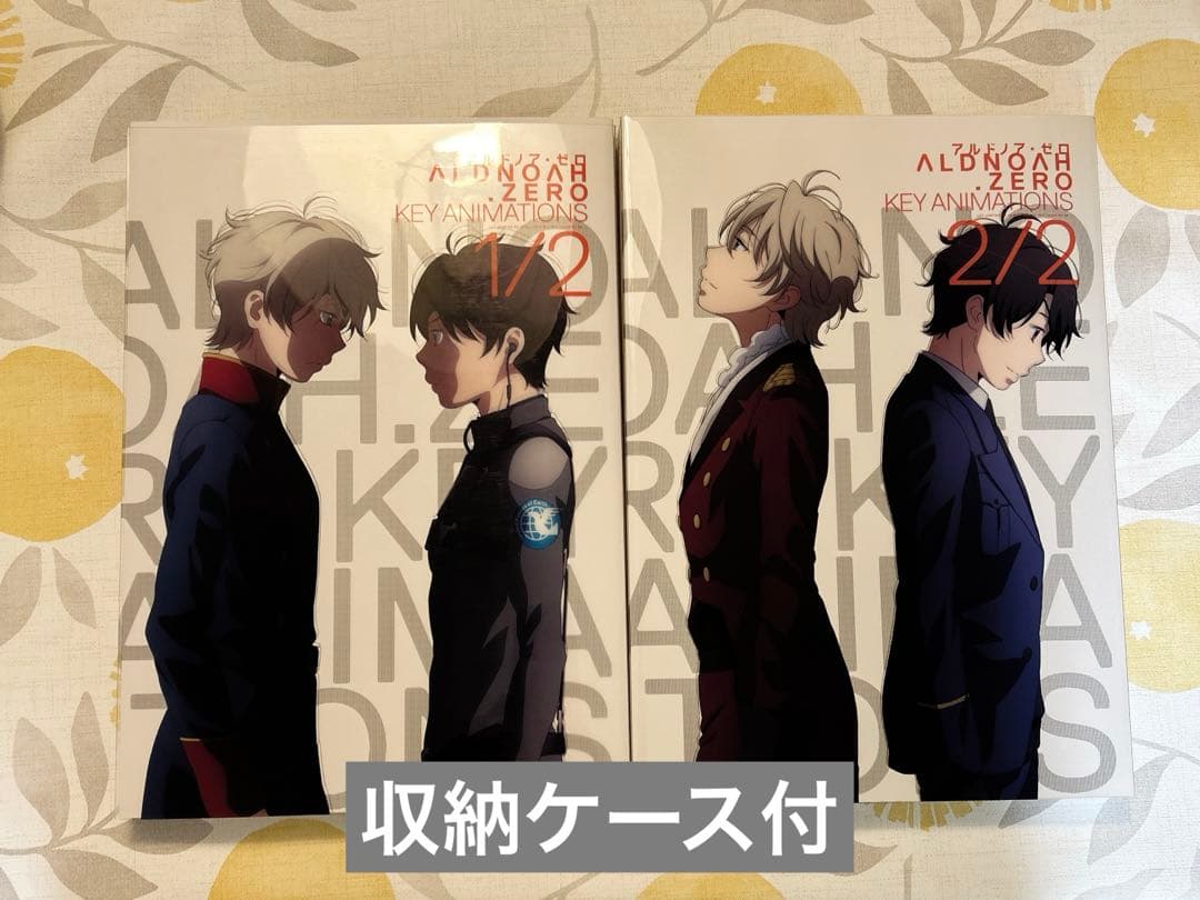 アルドノア・ゼロ キーアニメーションズ 1/2 2/2 収納ケース付き アルドノア・ゼロ キーアニメーションズ 1/2 2/2 収納ケース付き