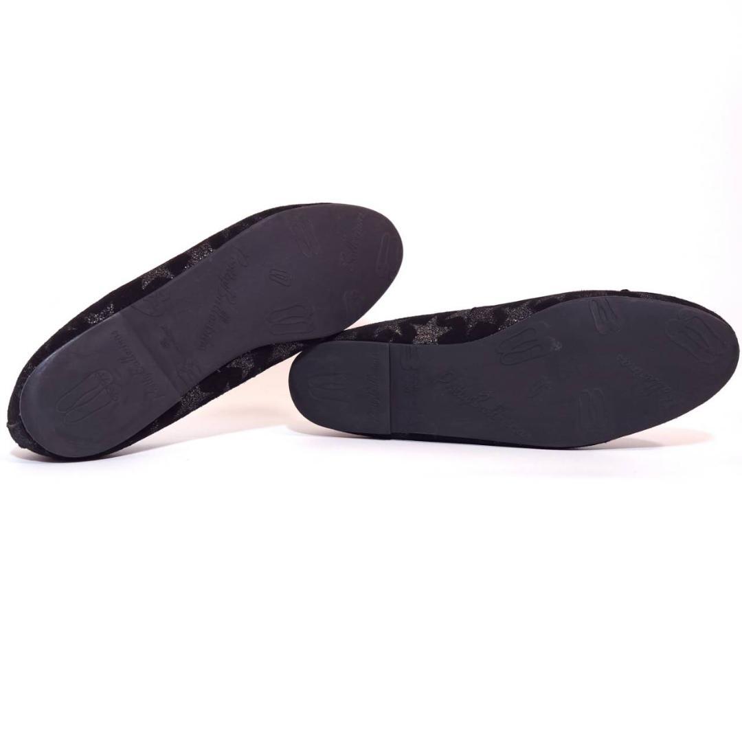 プリティバレリーナ スター リボン フラットシューズ ロザリオ