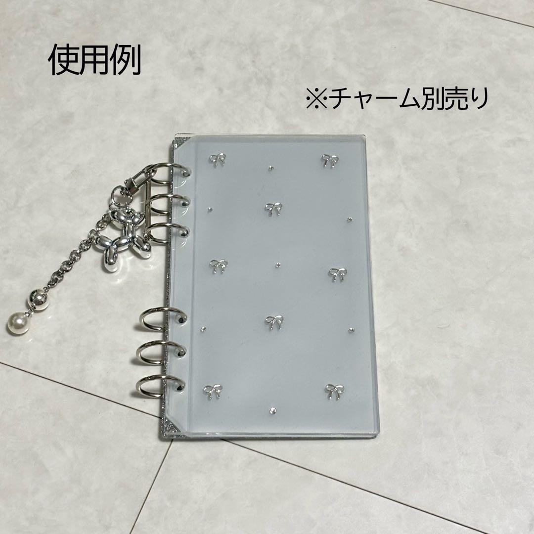 ✨新作✨A6 アクリルレジンバインダー リング付き 韓国 貯金 - メルカリ