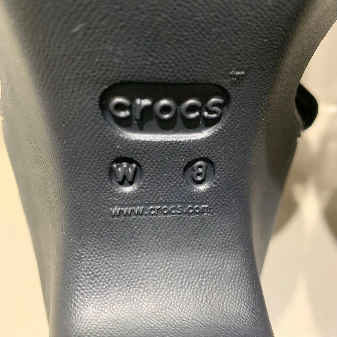 極美品✨ 廃盤品 crocs クロックス サイプラス 黒 w8 24 - メルカリ
