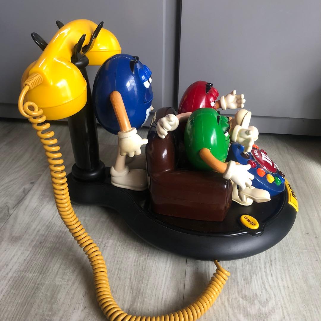 希少日本で繋がるアメリカUSA限定ビンテージM&Msフィギュア電話機