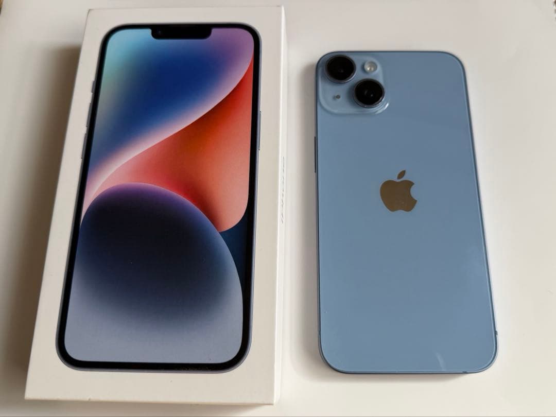 Apple iPhone 14 128GB ブルー SIMフリー iPhone 14 128GB - ブルー（SIMフリー）[整備済製品] - Apple（日本）