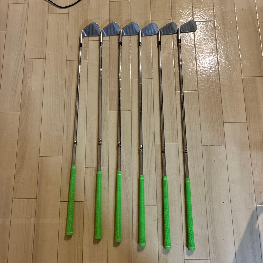 Ping I blade アイアンセット 6本 グリーングリップ　w〜5 ピン i BLADE アイアンの試打レビュー 口コミ・評価 ギアスペック