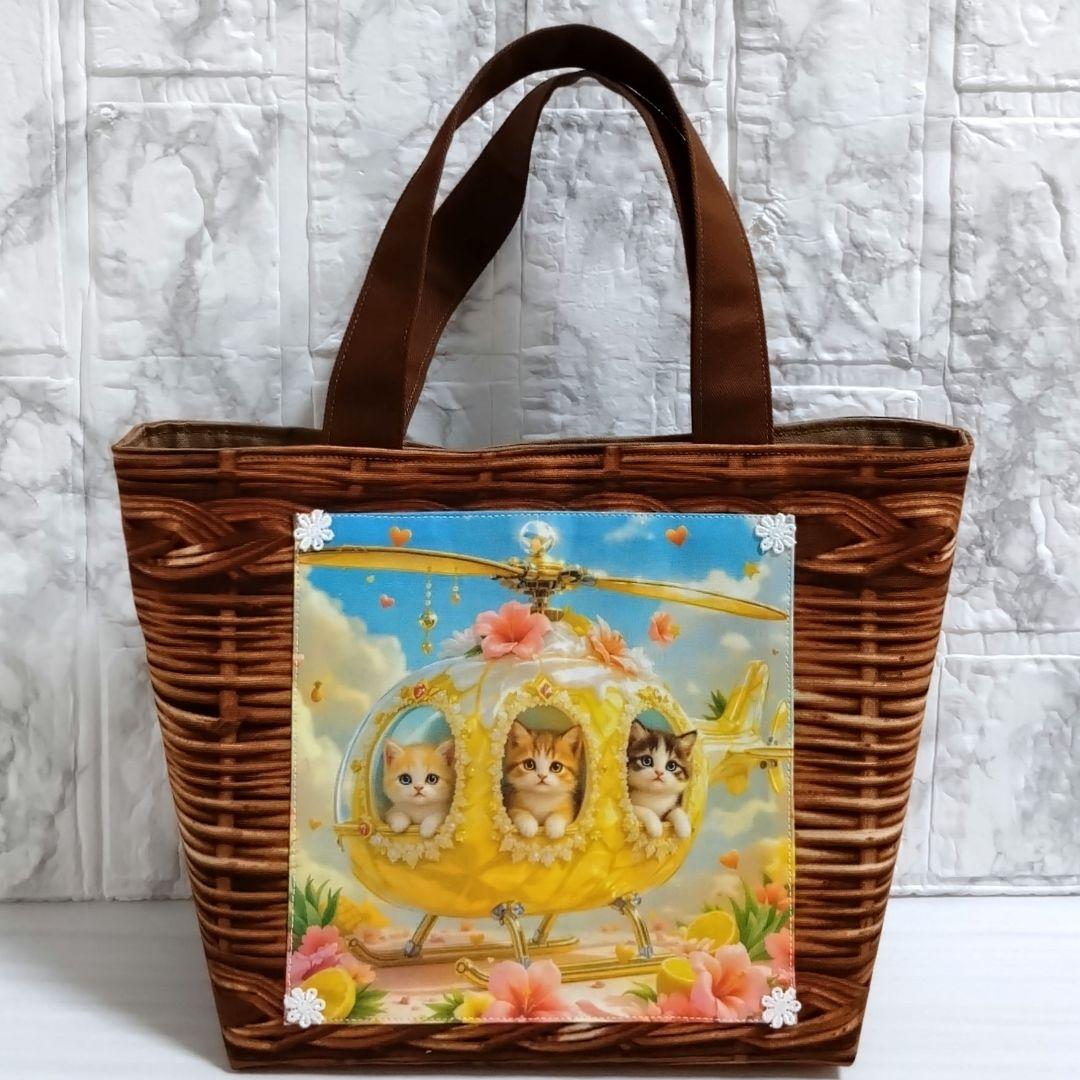 2個口目】ミニトートバッグ ガーゼハンカチ