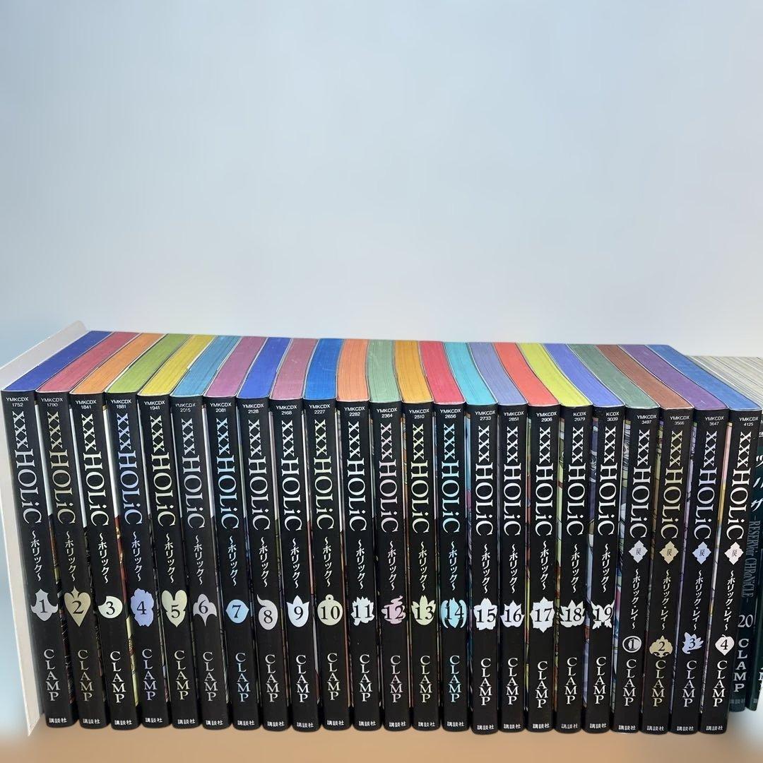 CLAMP xxxHOLiC 全巻 ホリック・レイ1〜4巻 ツバサクロニクル全巻
