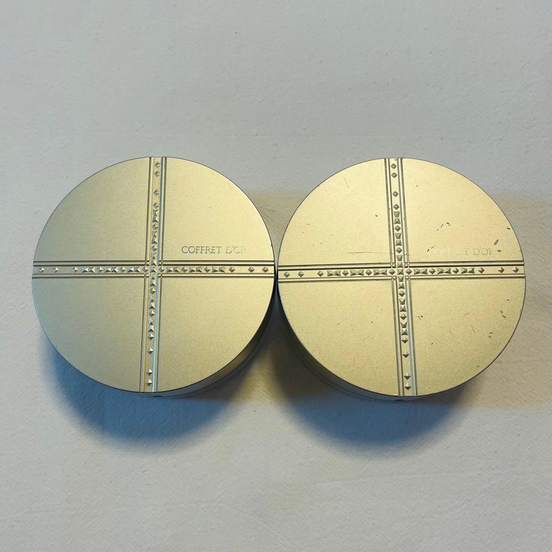 COFFRET D'OR ルースパウダー ケース 2個セット - メルカリ