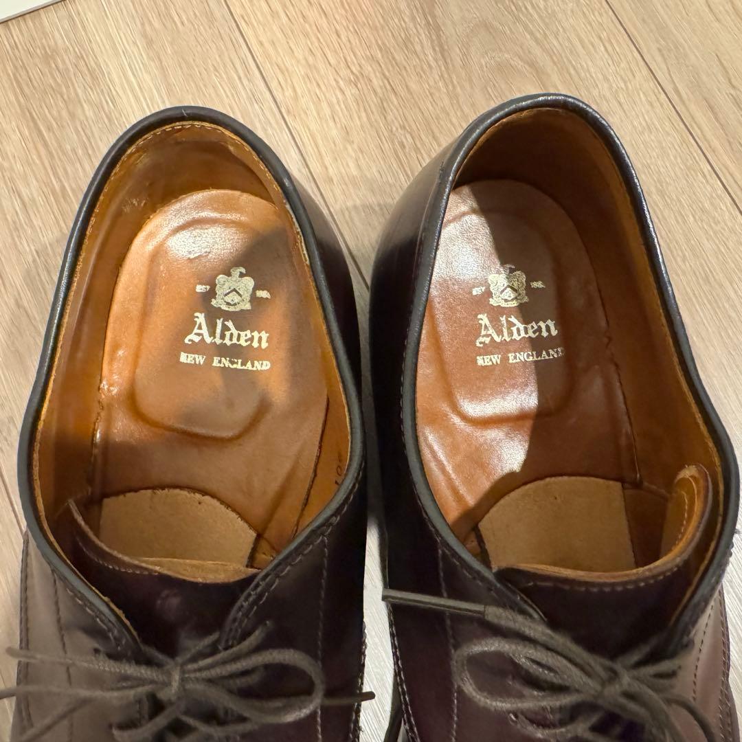 Alden 53501 8D シェルコードバン バーガンディ モディファイド - メルカリ