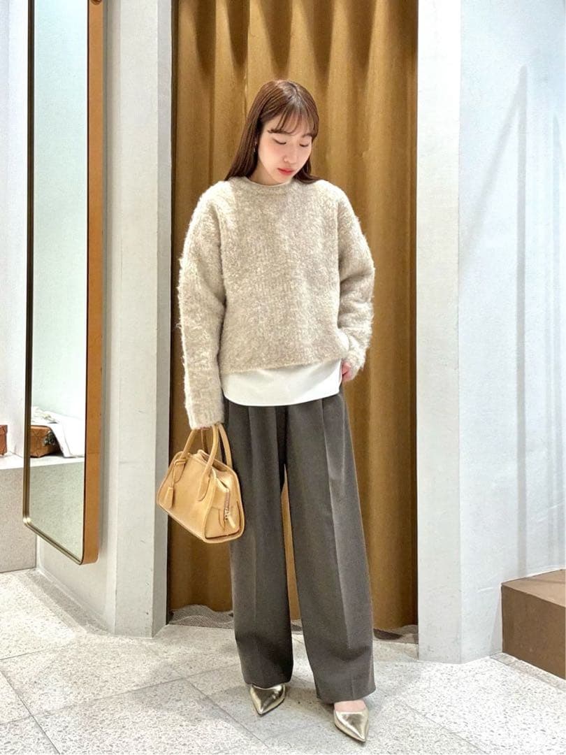 Vガゼットプルオーバー ウィムガゼット ベージュ買う