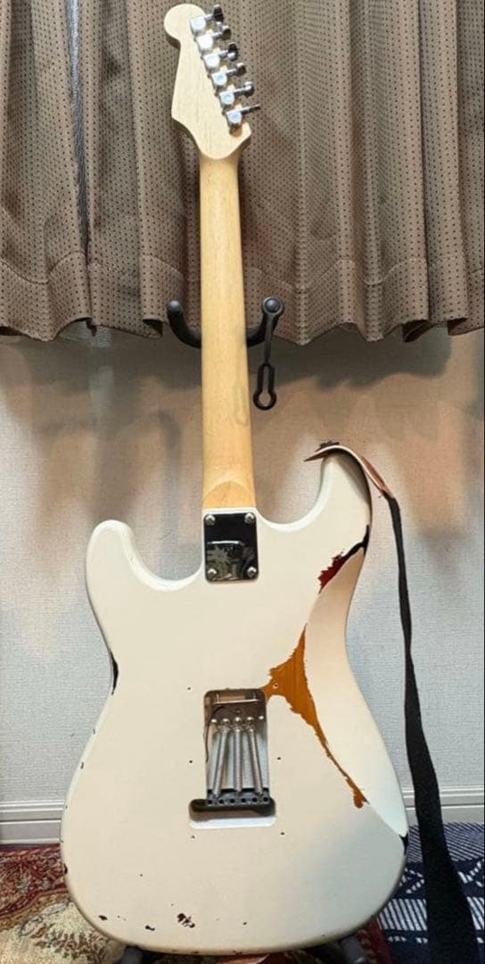 値下げ可能】ストラト マルチレイヤー Olympic white×サンバースト