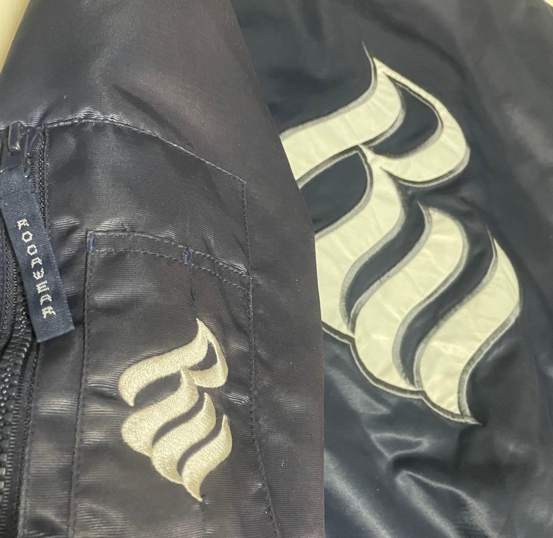 着丈82 rocawear 90s bboy スタジャン - メルカリ