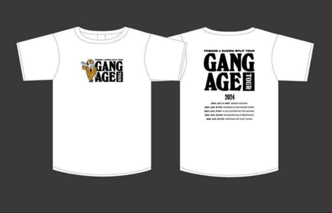 新品未開封】 KUZIRA FOMARE GANG AGEツアー Tシャツ L - メルカリ