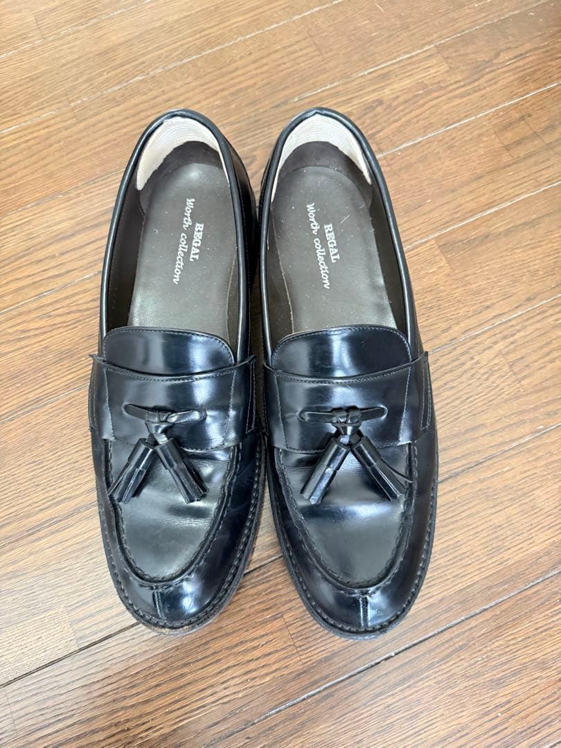 REGAL Worth Collection ブラック ローファー - メルカリ