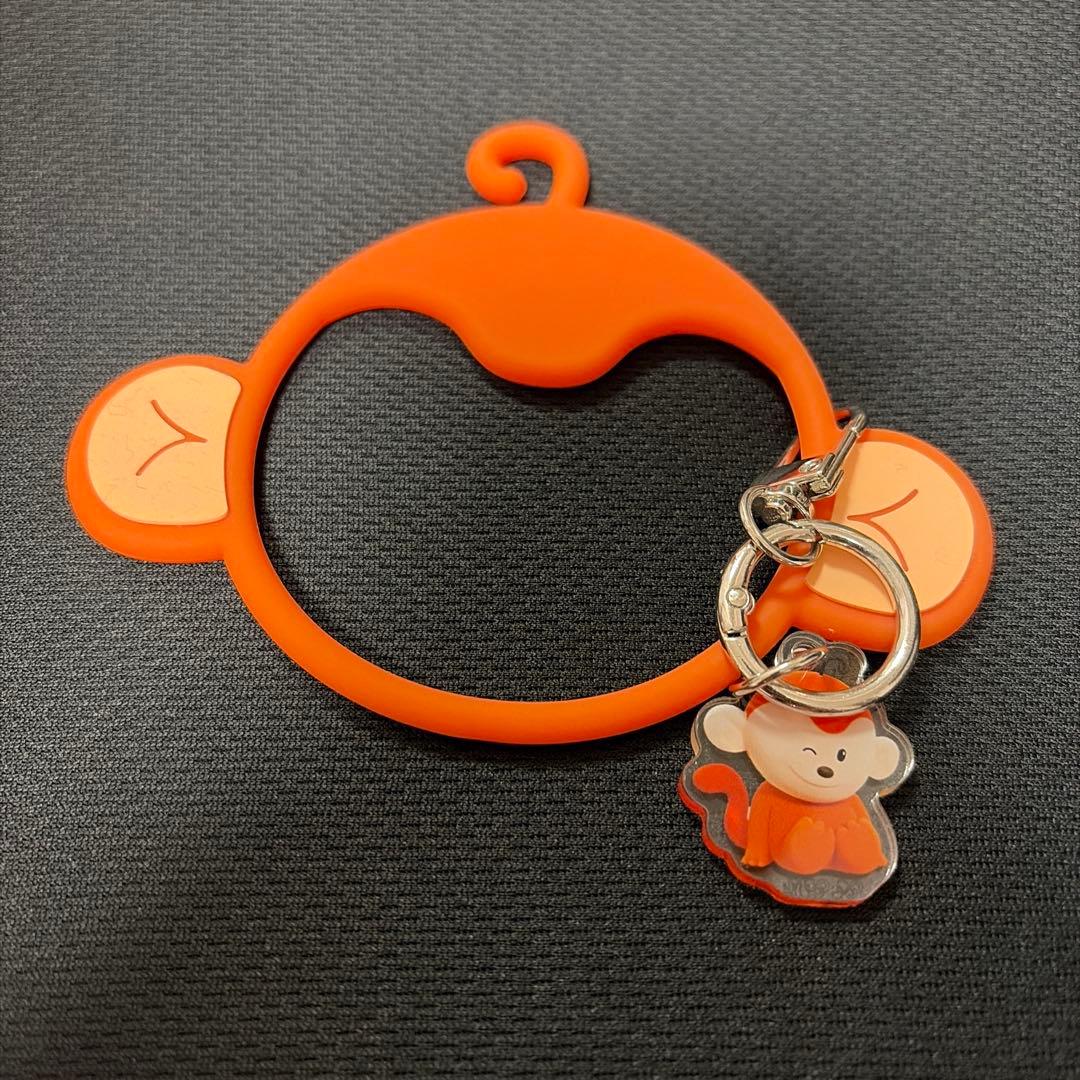 たべっ子どうぶつ さる スマホマルチリング - メルカリ