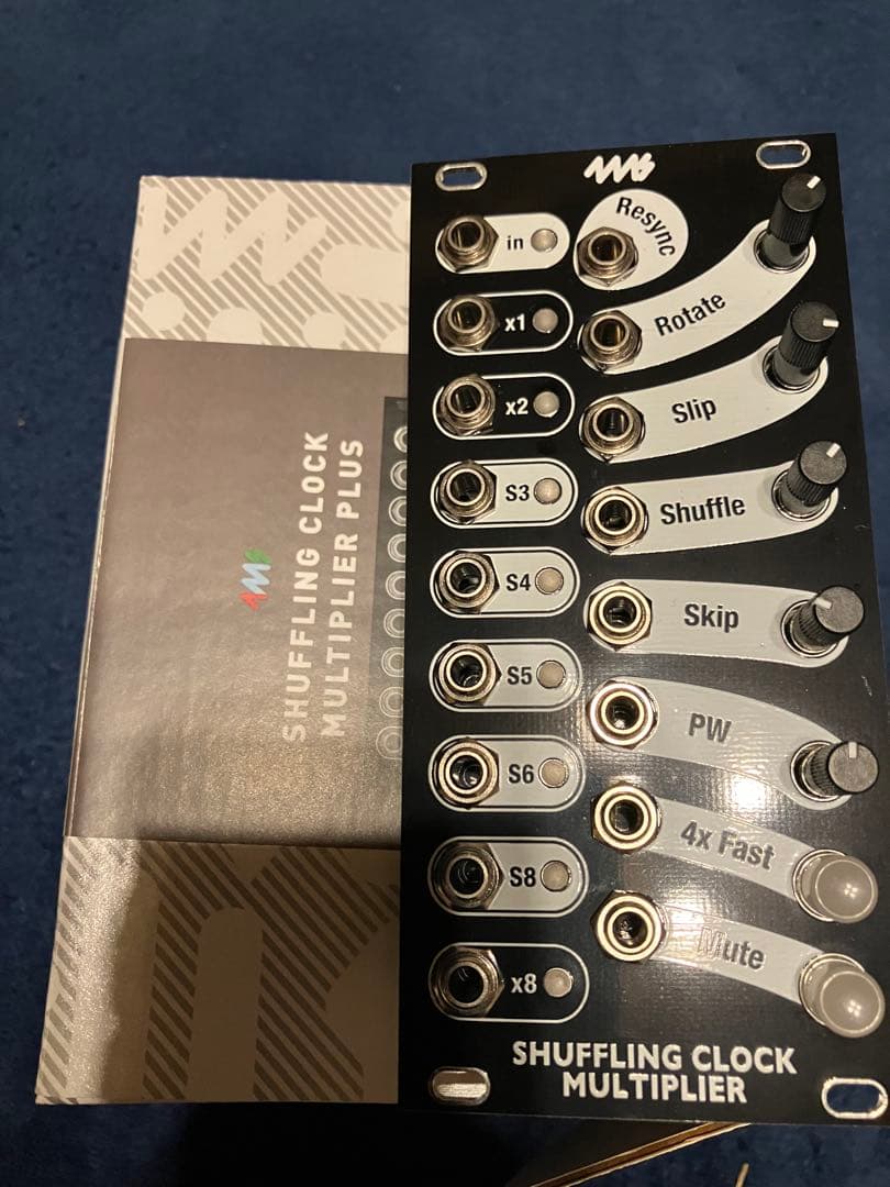鍵盤楽器 4ms SHUFFLING CLOCK MULTIPLIER PLUS 4ms Shuffling Clock Multiplier + (SCM+) — Clockface Modular