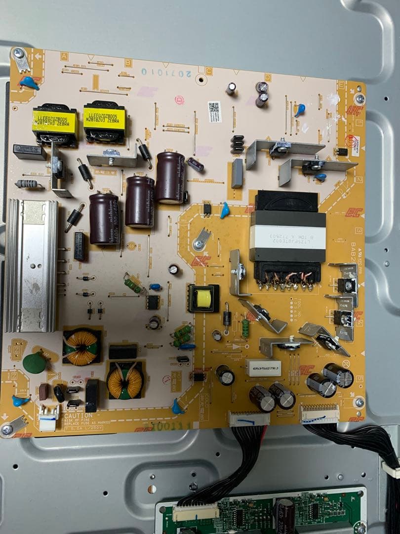 フナイ液晶テレビFL-55U4110 基盤セット - メルカリ