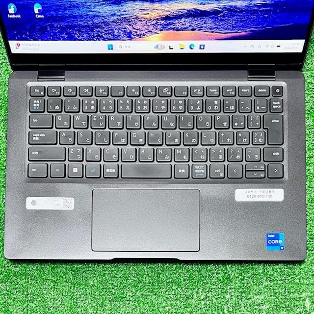 《良品》2in1コンバーチブル！第12世代i7！新品SSD！タッチパネル！デル