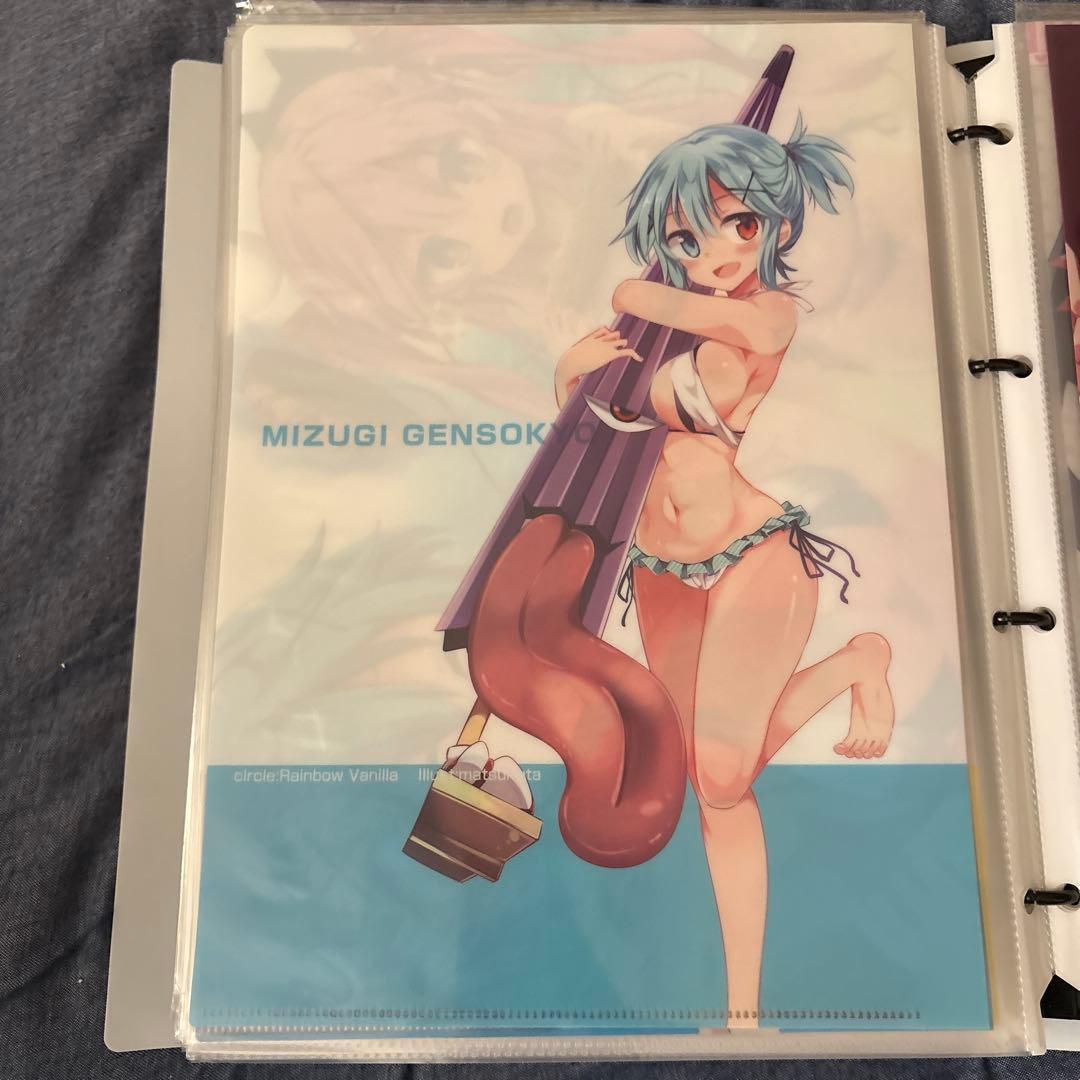 東方project 小傘　こころ　水着　美少女　クリアファイル　VY20