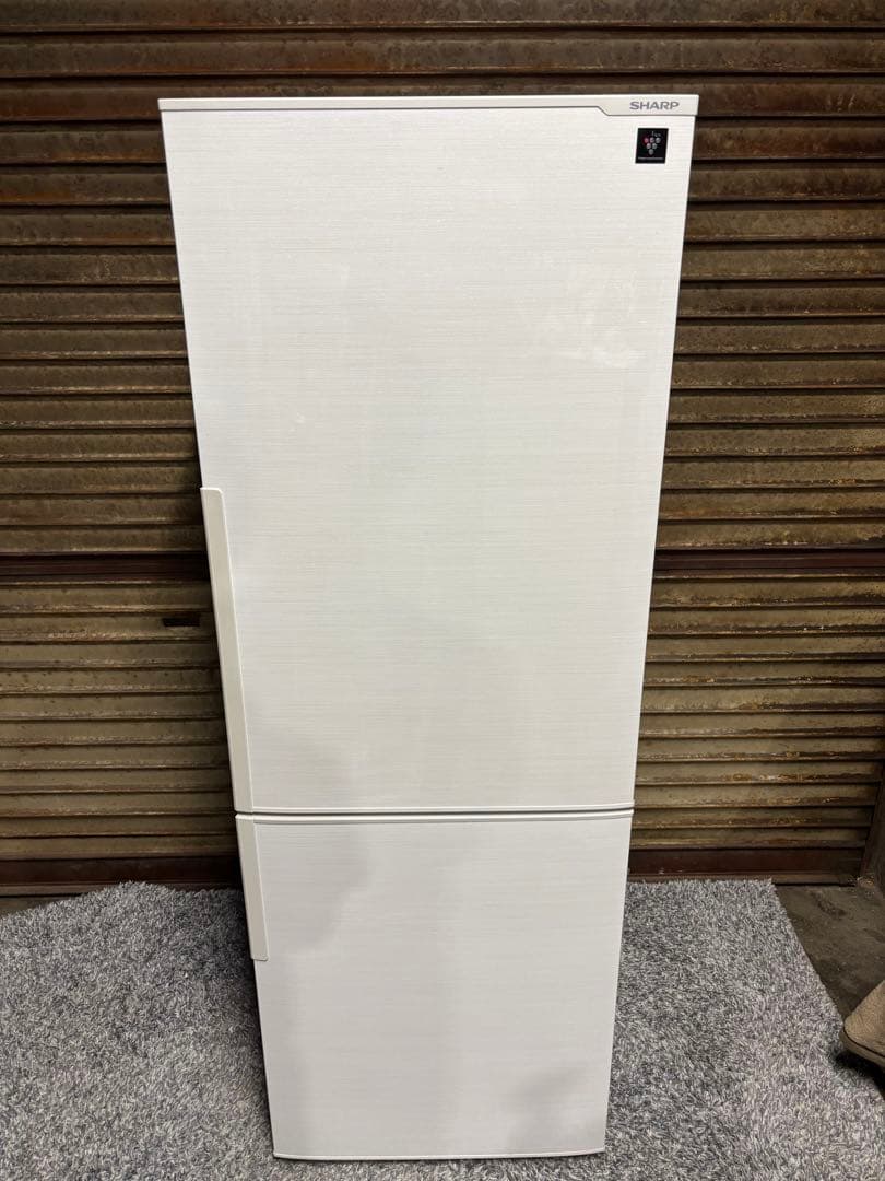 【送料込！】シャープ ノンフロン冷凍冷蔵庫 SJ-PD27D-W 2018年製 SJ-PD27D-W 冷蔵庫 プラズマクラスター冷蔵庫 ホワイト系 [271L /2ドア