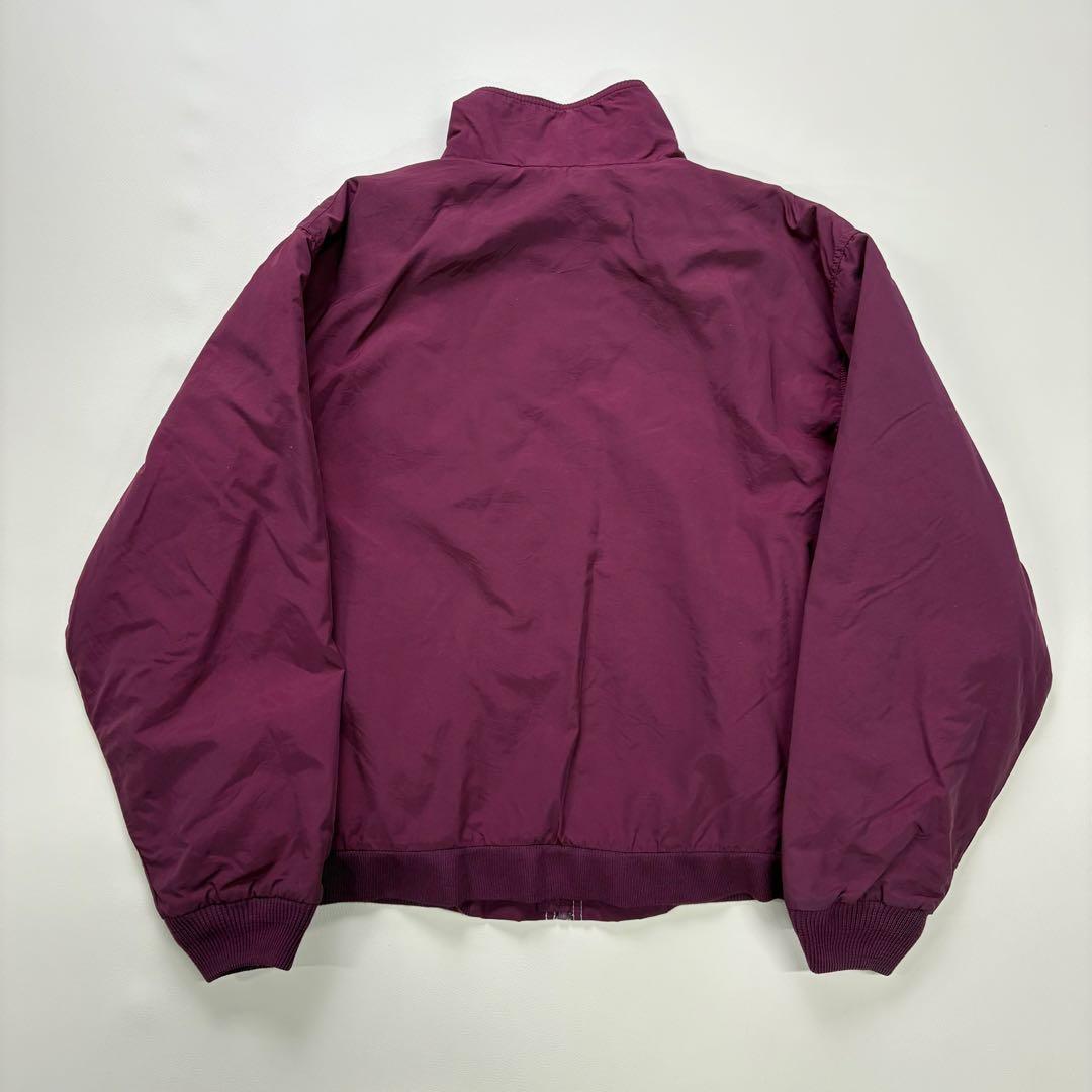極上】90s USA製L.L.BEAN ウォームアップジャケット ボルドー短丈
