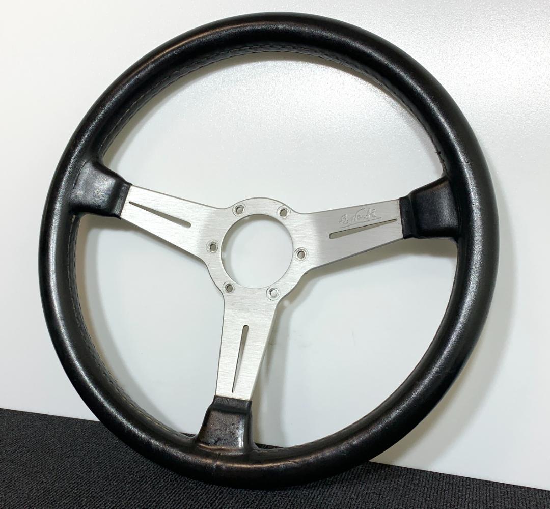 ナルディ クラシック 36パイ シルバースポーク FET刻印 ステアリング