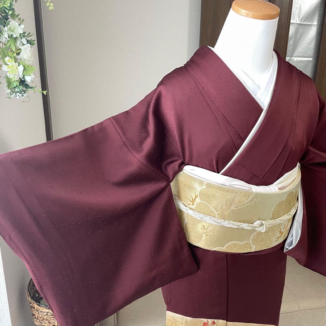 色留袖 親族 結婚式 披露宴 袋帯 セット 袷 着物 和装 ウェディング