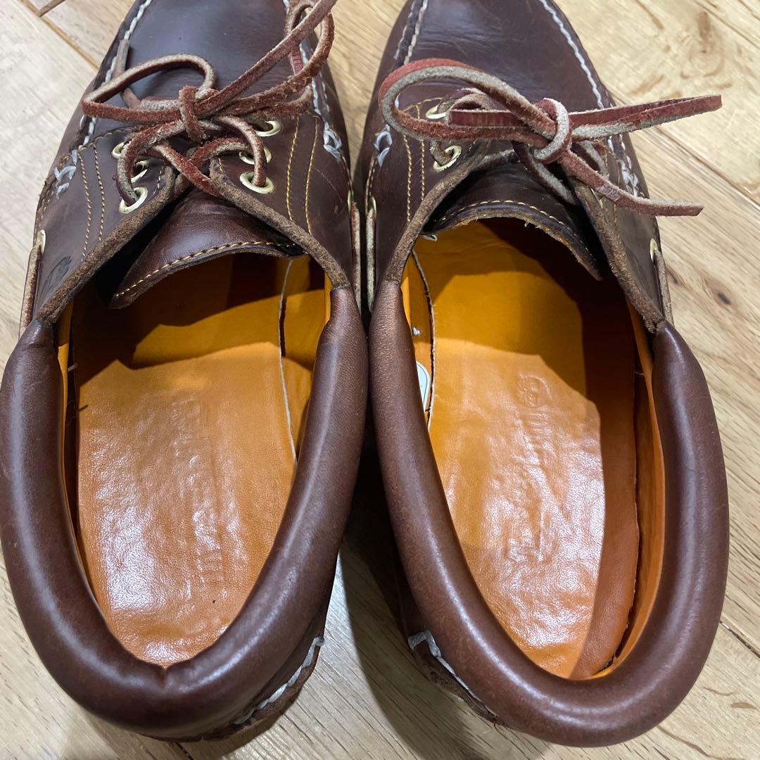 Timberland ティンバーランド 26㎝ 3EYE ブラウン - メルカリ