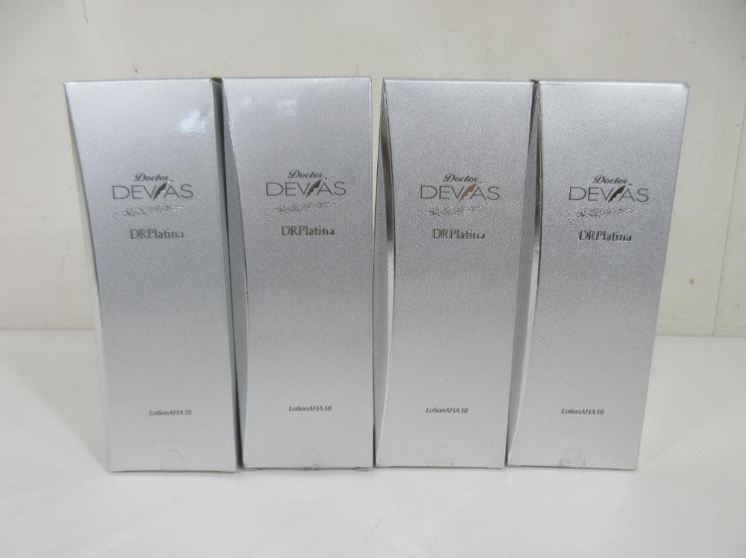 0713W ドクターデヴィアス プラチナ ローションAHA18 化粧水 4箱 楽天市場】ドクターデヴィアス DRデヴィアスプラチナローションAHA18II