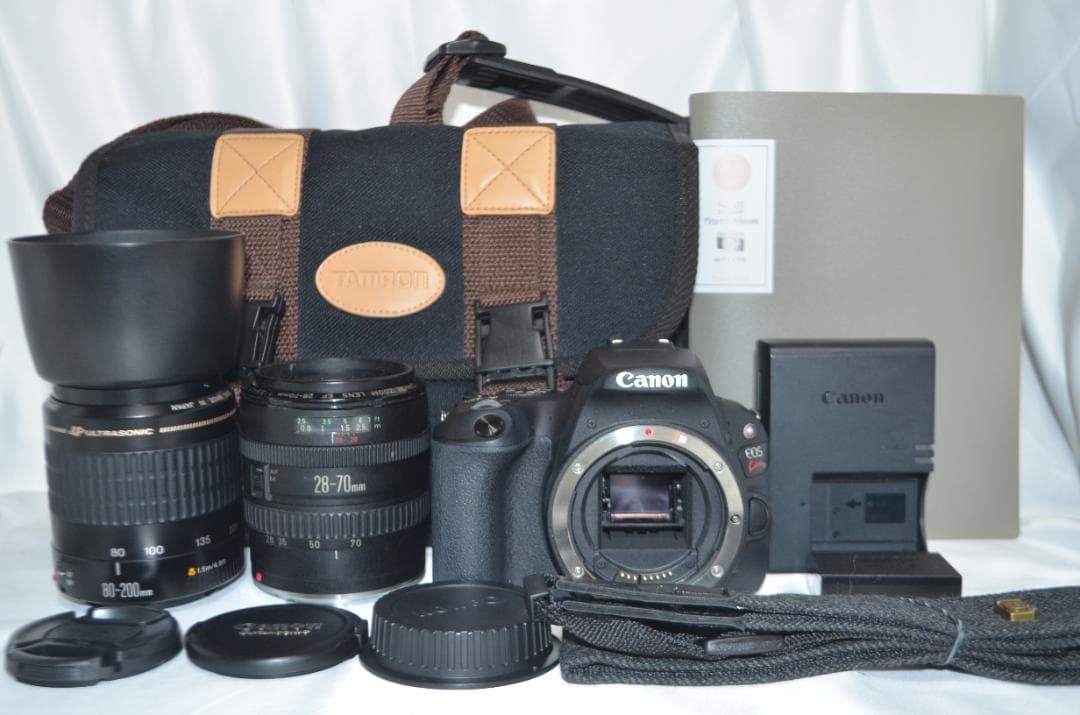 ✨初心者オススメ✨スマホ転送可✨Canon Kiss X9 ダブルレンズセット ダブルレンズセット☆Canon EOS kiss X2初心者☆スマホ転送☆彡 - メルカリ