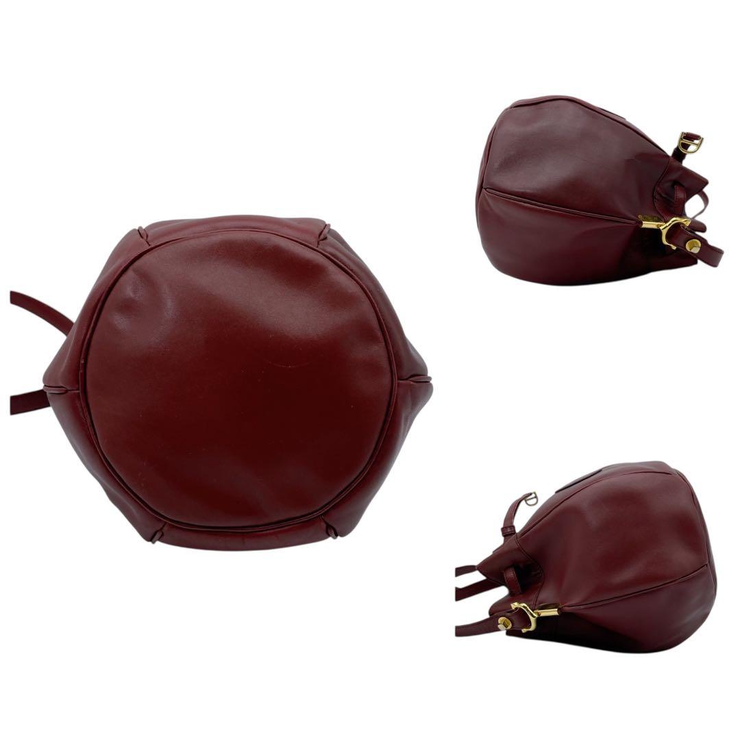 極美品】カルティエ ショルダーバッグ マストライン ゴールド金具 5777