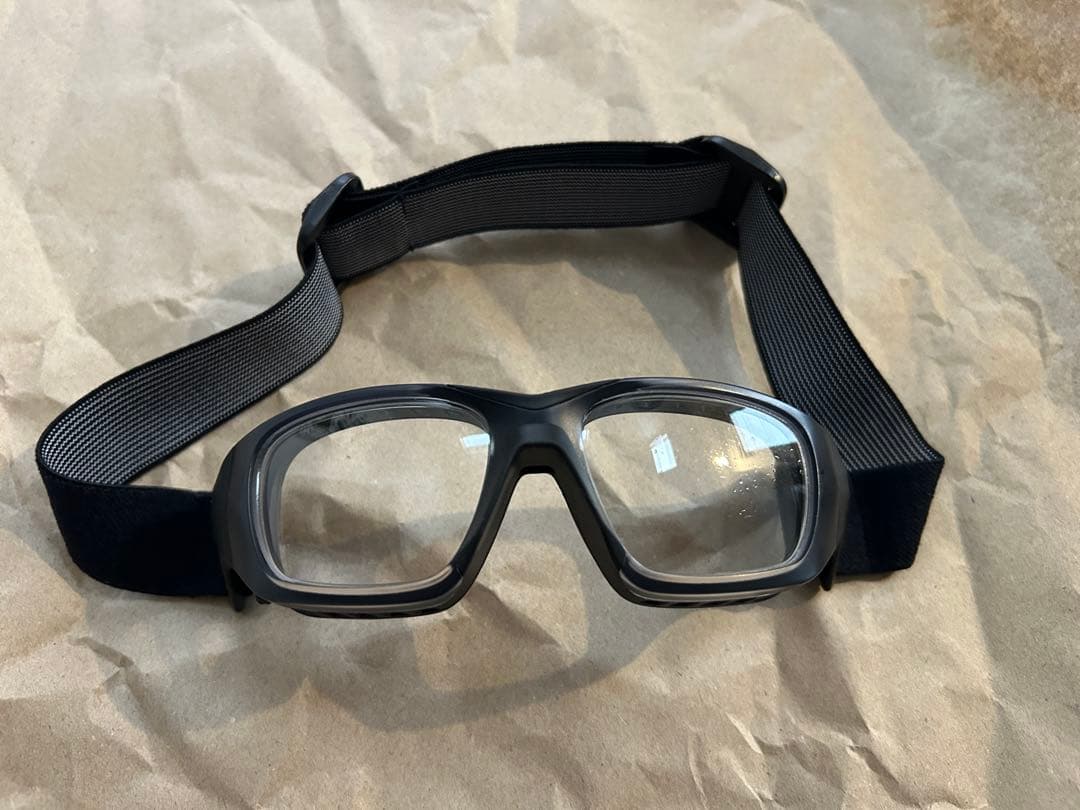 クールアイズジャパン スポーツ用メガネ ブラック クリアレンズ