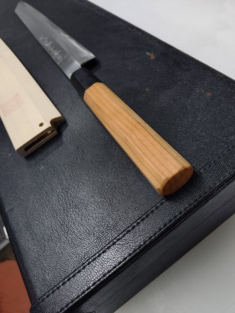 7*8様 柳刃包丁 堺一文字光秀 本鍛錬 27㎝ 青波打 - メルカリ