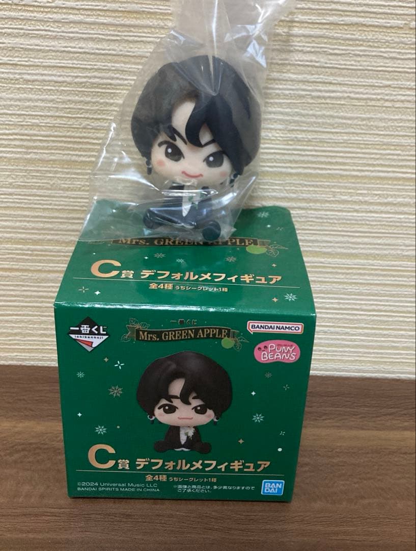 Mrs.GREEN APPLE 一番くじC賞 シークレット 大森元貴さん縦眉 - メルカリ