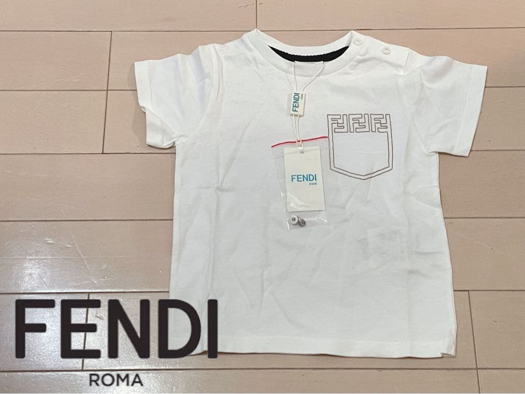 FENDI フェンディ　kids Tシャツ FENDI（フェンディ） FENDI KIDS キッズ Tシャツ JUI202 7AJ