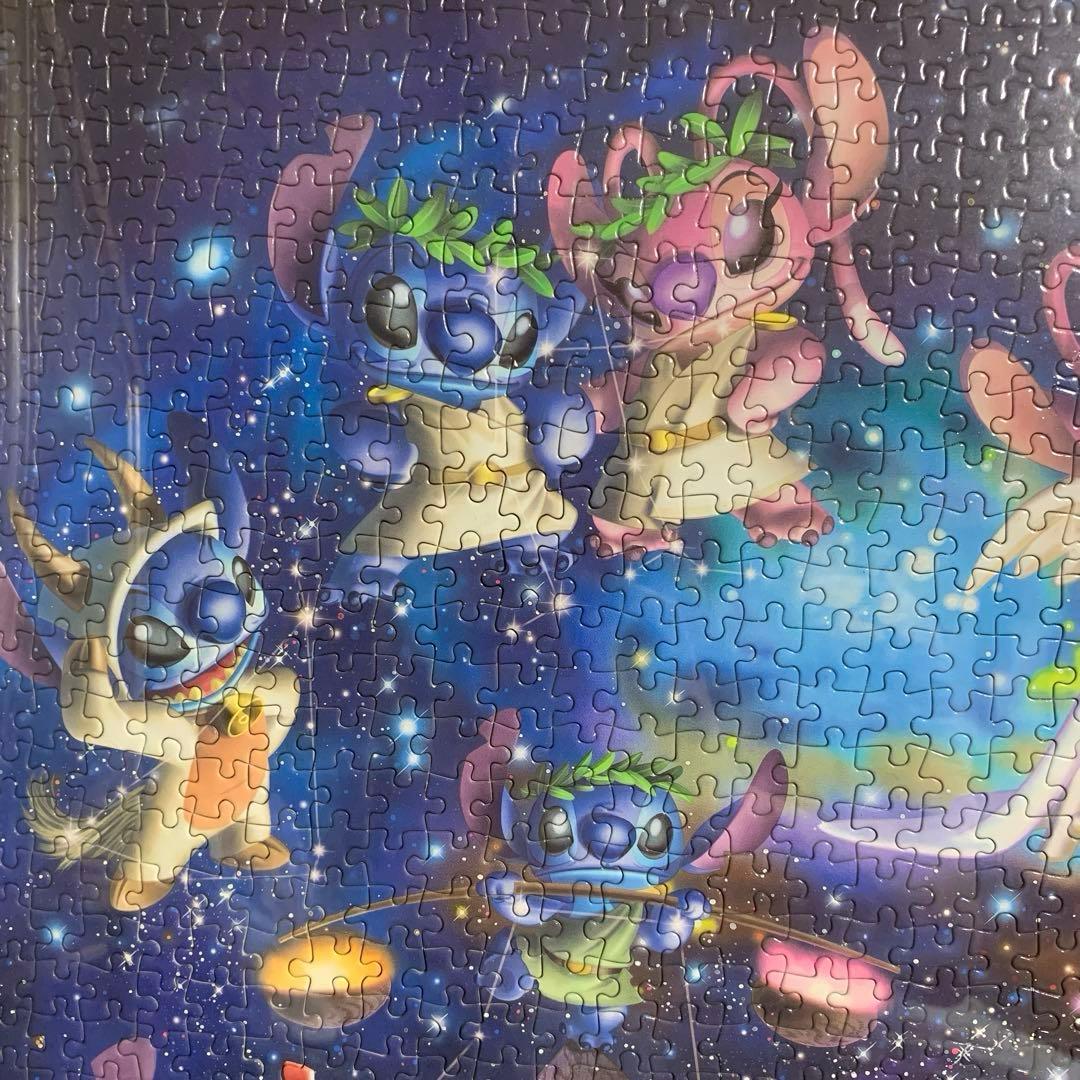 希少 レア リロ＆スティッチ ジグソーパズル 完成品 ディズニー 2000