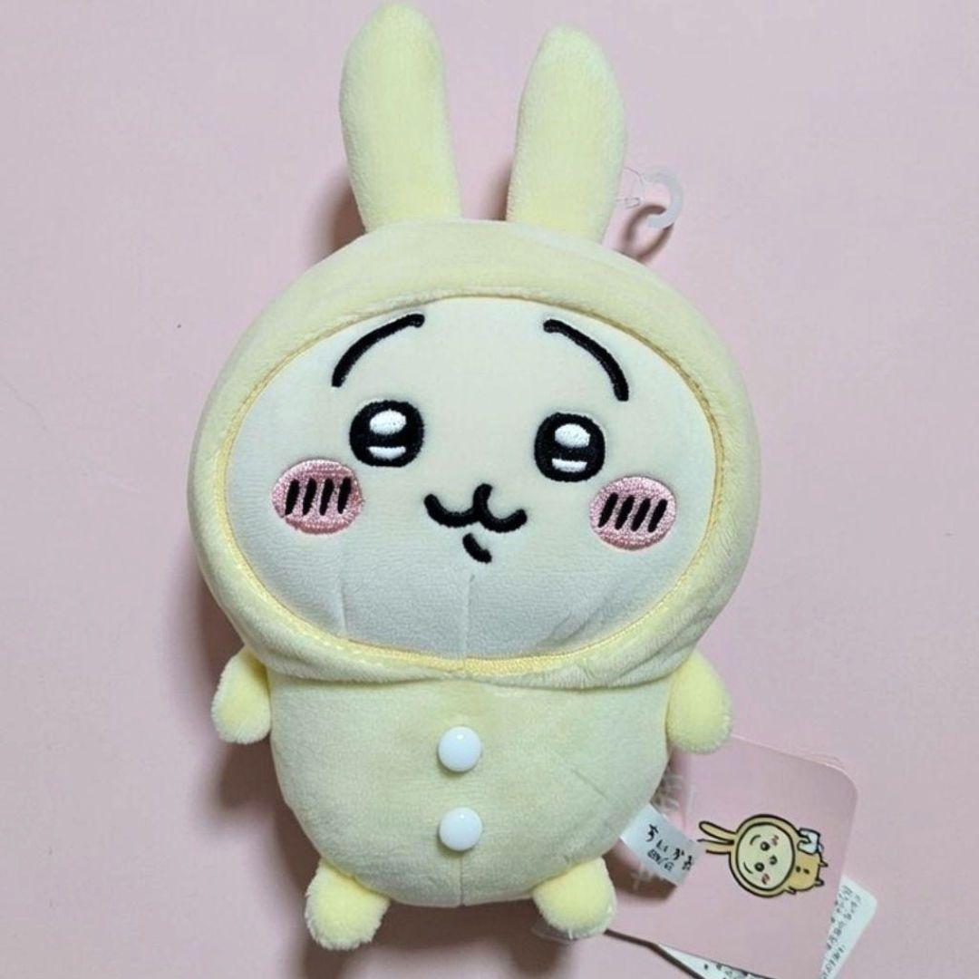 タグ付き ちいかわ ぽてたまぬいぐるみ パジャマパーティー うさぎ