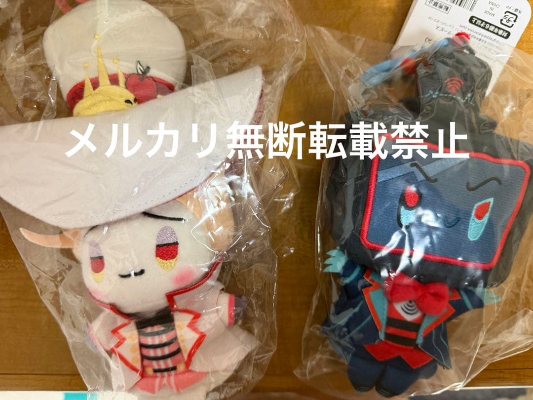 ハズビンホテル おすわりマスコット ぬいぐるみ ルシファー ポップアップストア ハズビンホテル おすわりマスコットポップアップ ぬいぐるみ