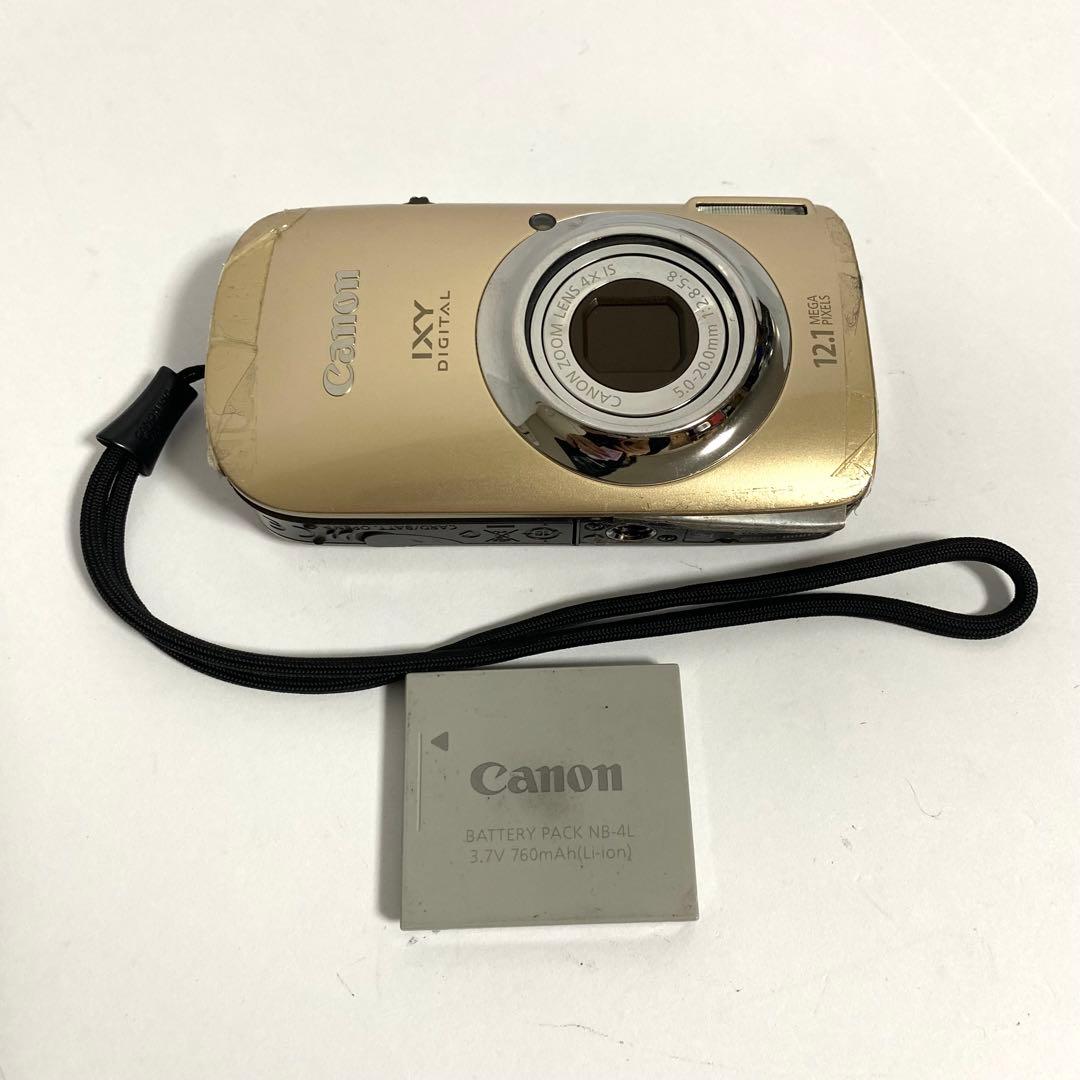 Canon IXY DIGITAL 510 IS デジカメ ゴールド 訳あり