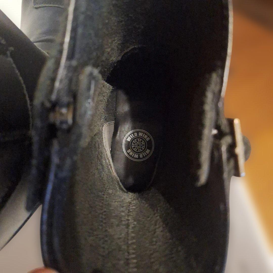 WILD WING ライディングブーツ 25.0cm イーグル WWM-0006