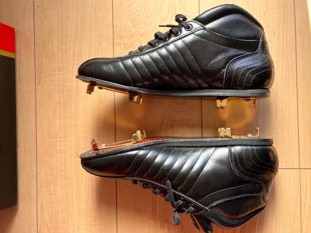 【極美品】久保田スラッガー 野球スパイク 28.0cm 金具 D-163 本革