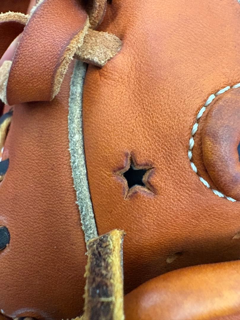 Slugger KSG-J7 トレーニング用 グローブ《江頭重利さん型付け品》