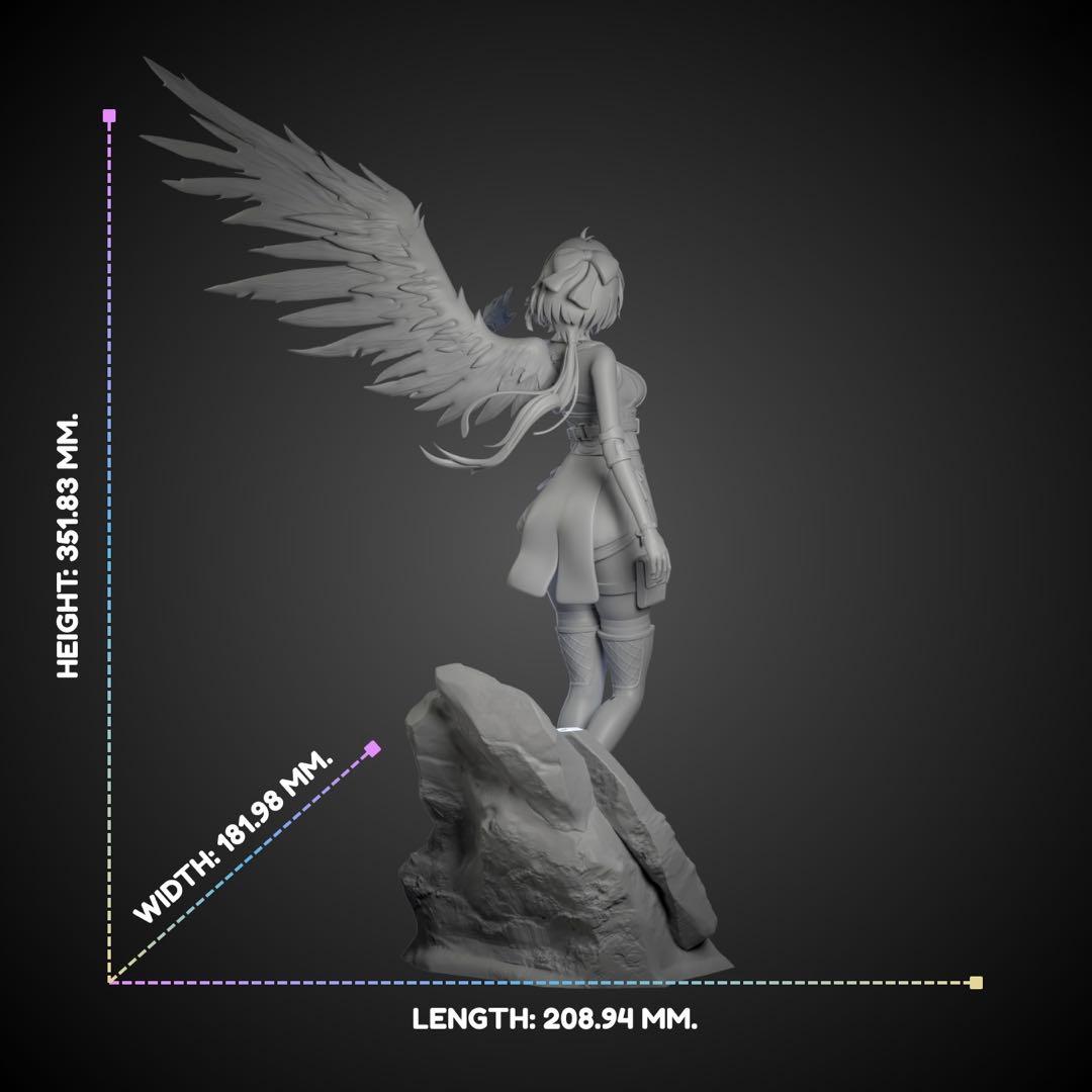 鳴潮 ウーファ ガレージキット 美少女 美女 未塗装未組立 1/7