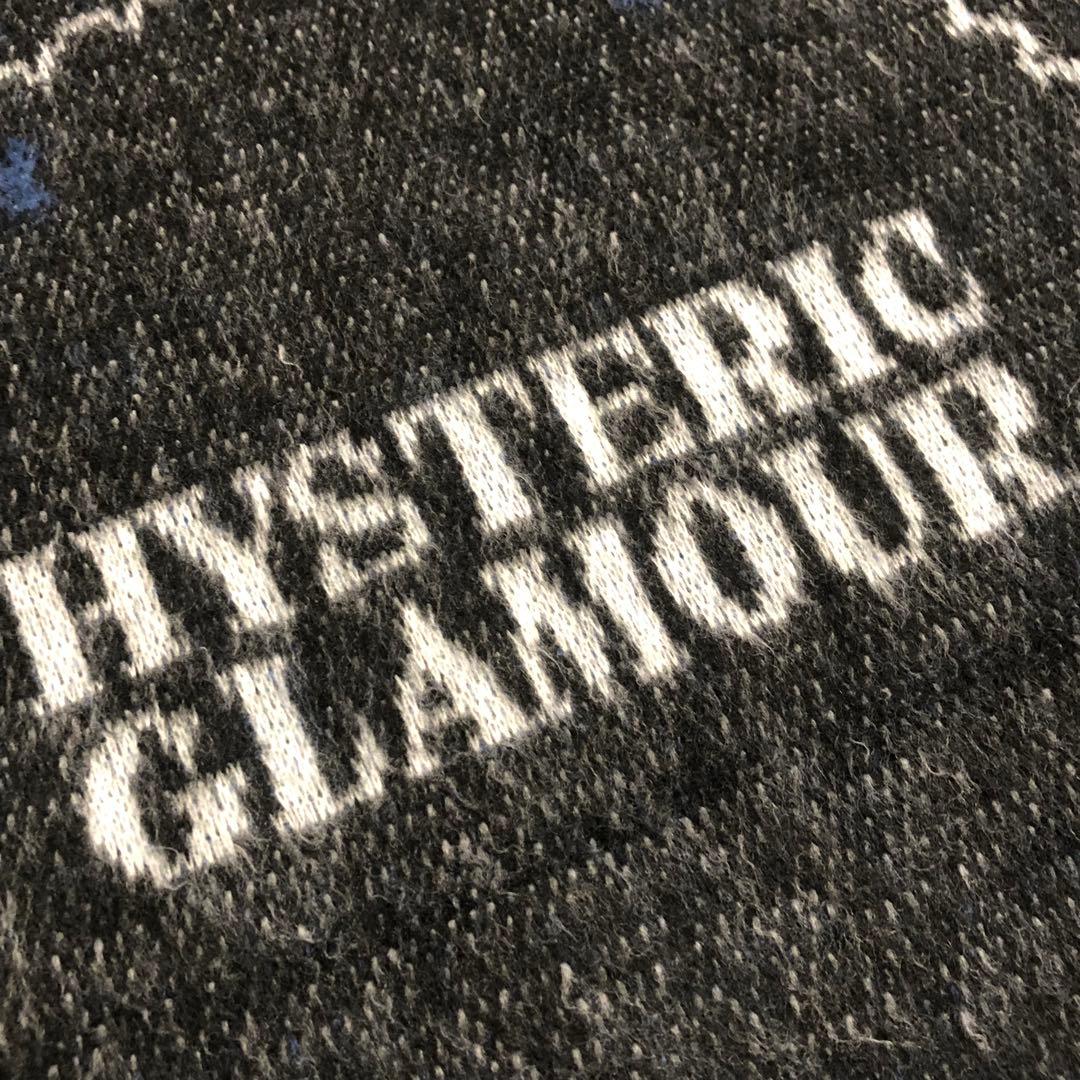 ヒステリックグラマー ニット セーター ビックヒスガールズロゴ 両面