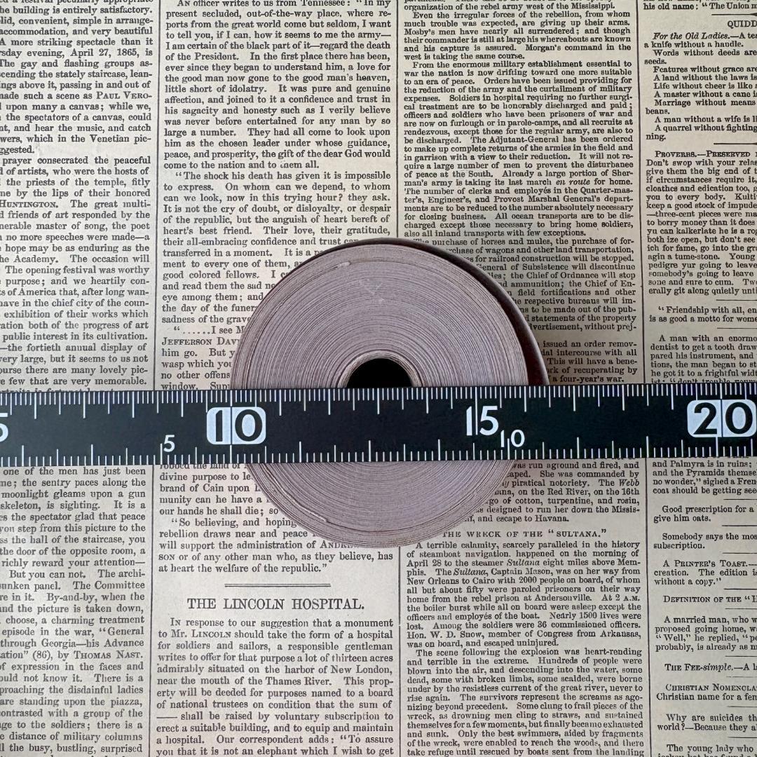 ヴィンテージ ロールチケット④ 2巻 バス ハチ レア イギリス 紙もの