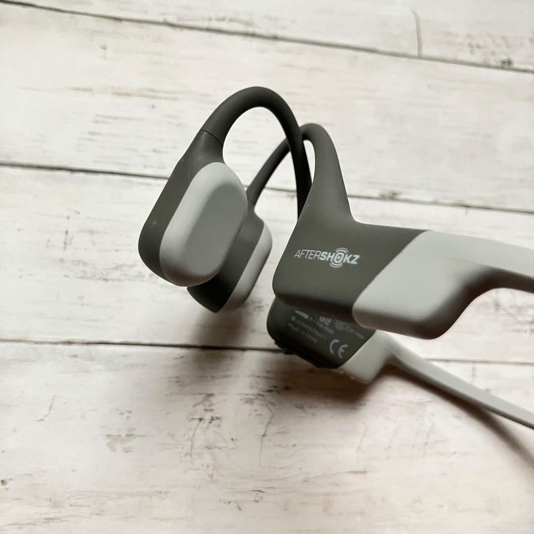 アフターショックス Aeropex 骨伝導ワイヤレスヘッドホン ルナグレー