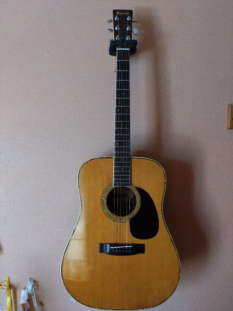 Morris 値下げ　価値あり　弾き続けたワンオーナー品　アコースティックギター Morris 値下げ 価値あり 弾き続けたワンオーナー品 アコースティックギター