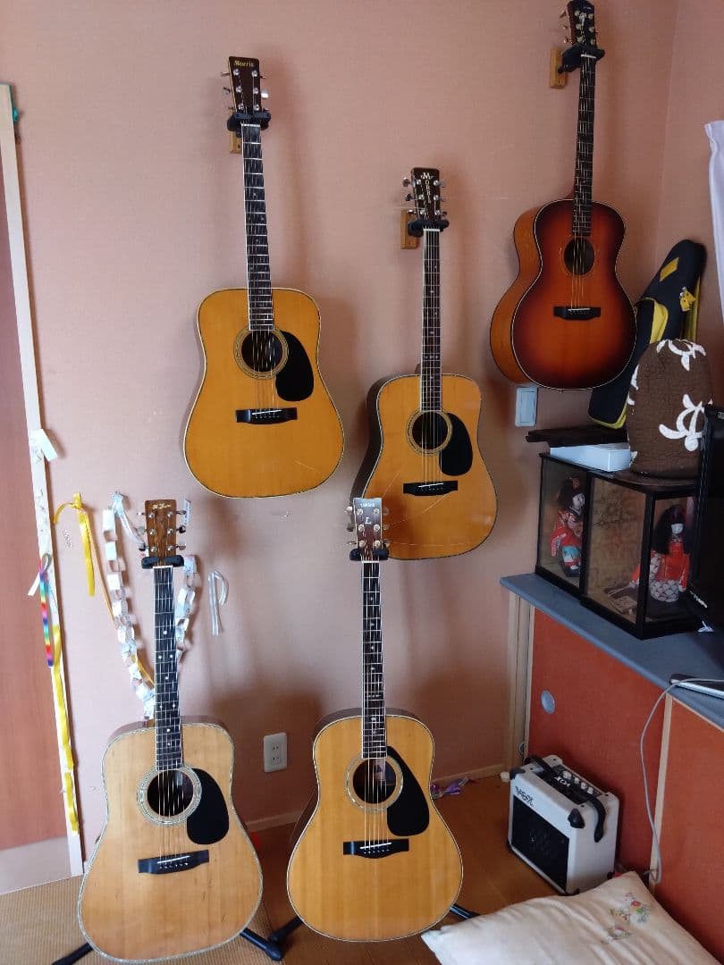 Morris 値下げ 価値あり 弾き続けたワンオーナー品 アコースティックギター